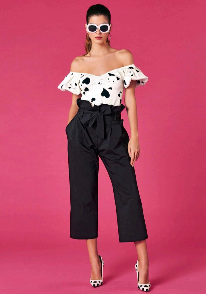 Pantaloni cropped