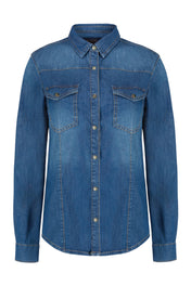 Camicia basica in denim