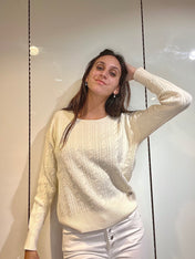 Maglioncino a trecce