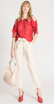 Pantalone con cintura