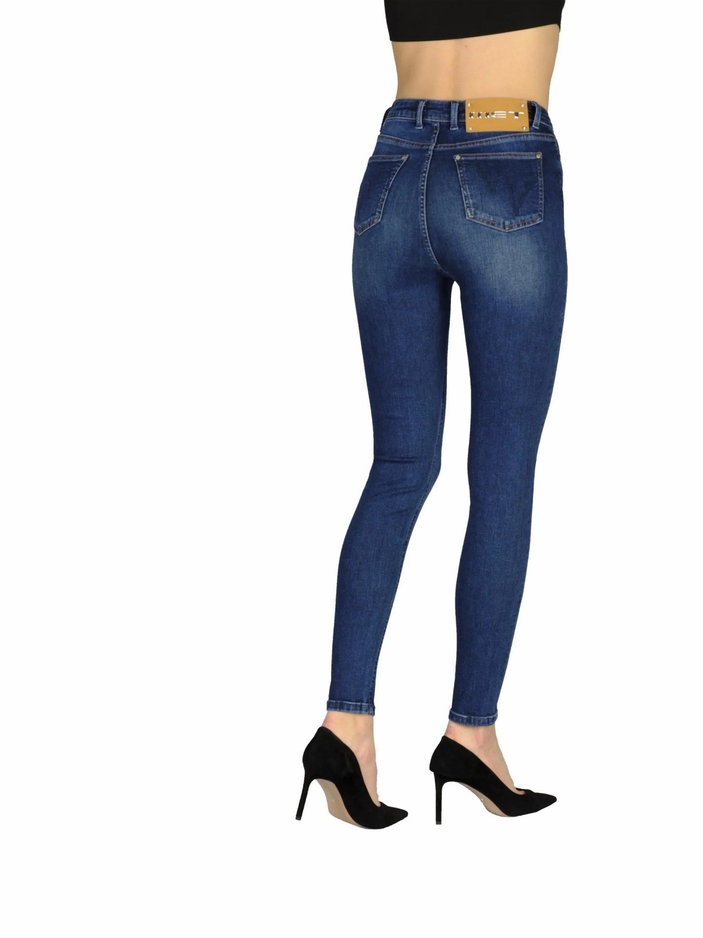 Jeans skinny vita alta