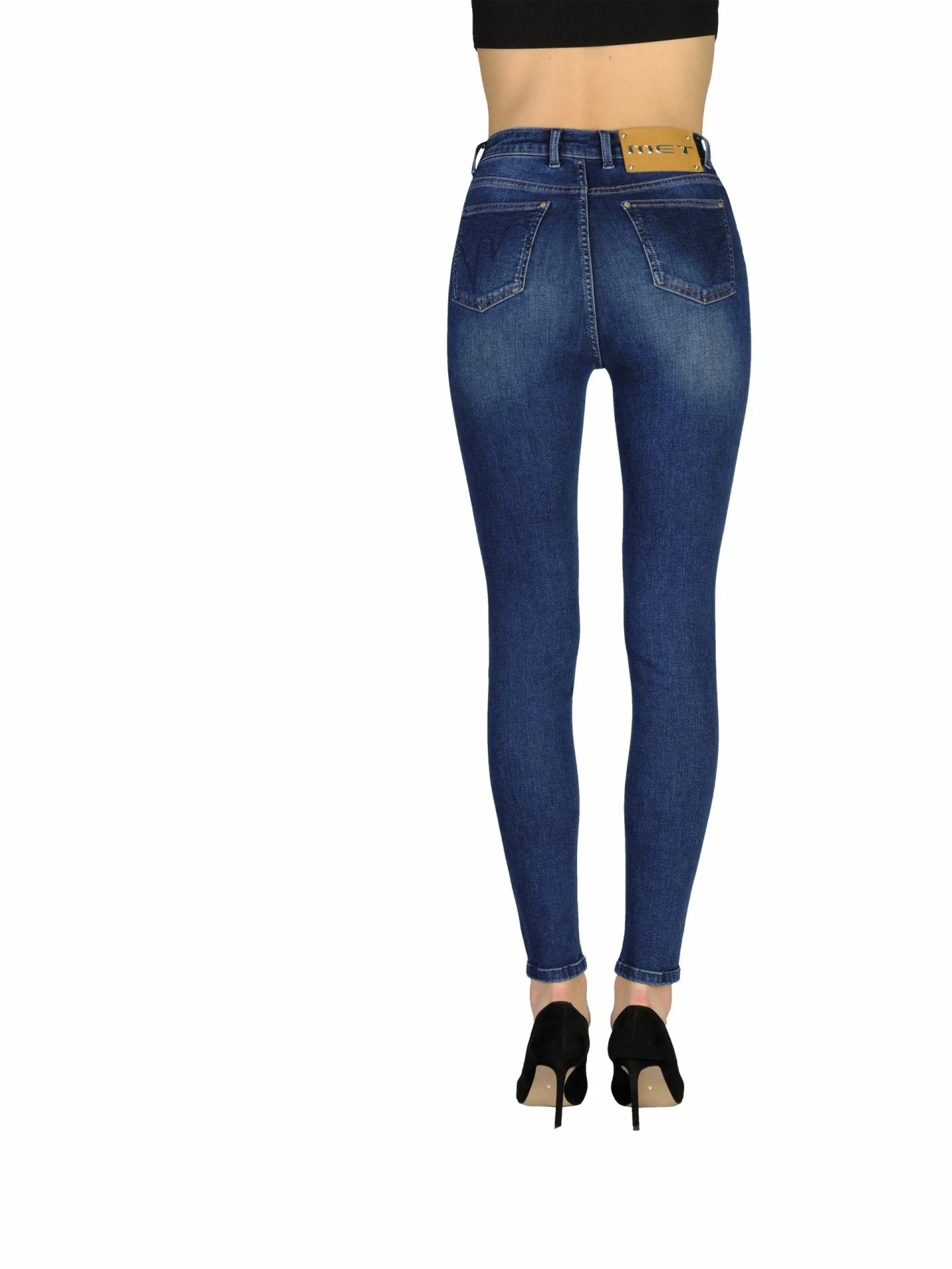 Jeans skinny vita alta