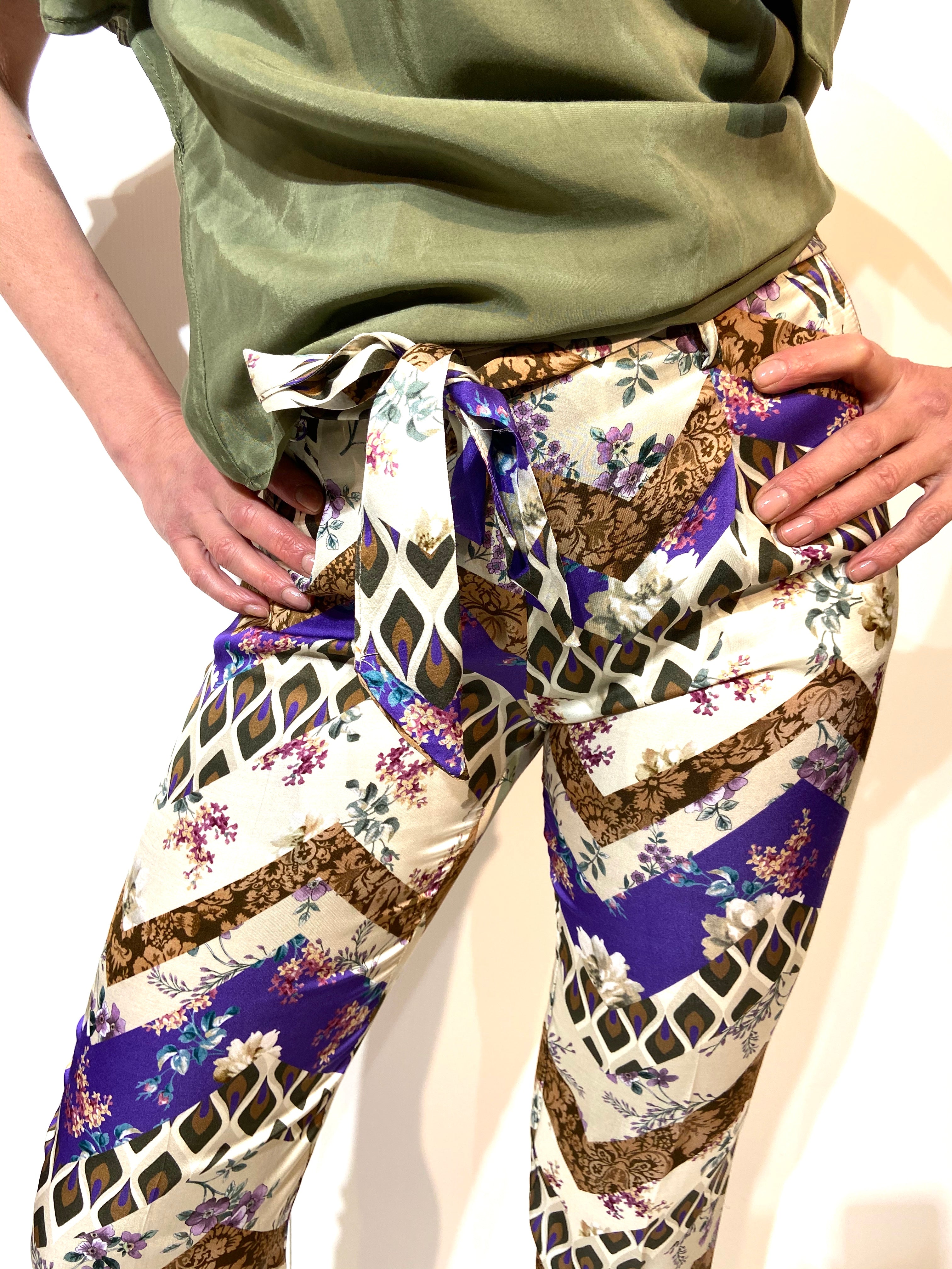 Pantaloni in viscosa