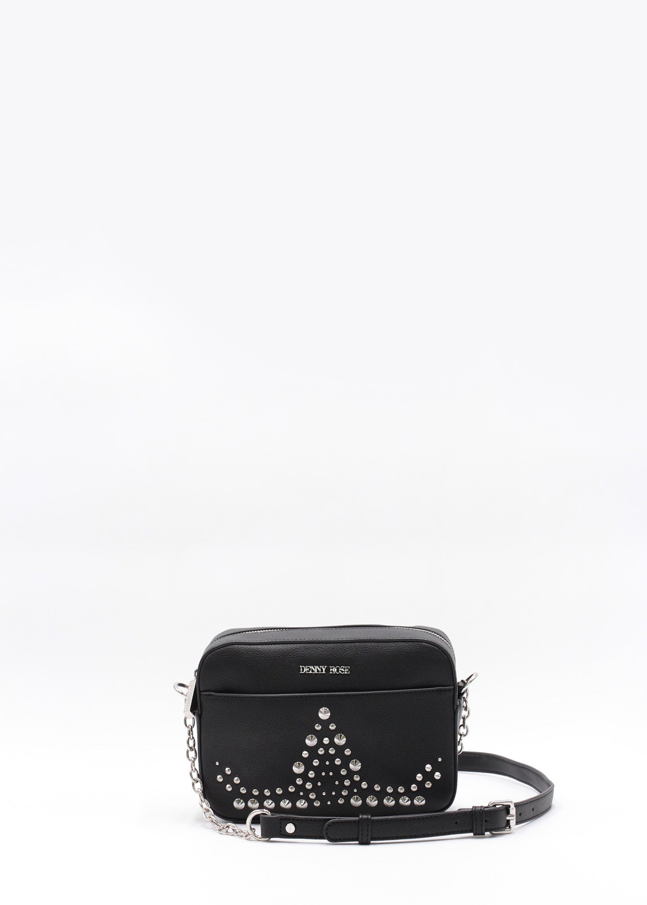 Borsa tracolla con borchie