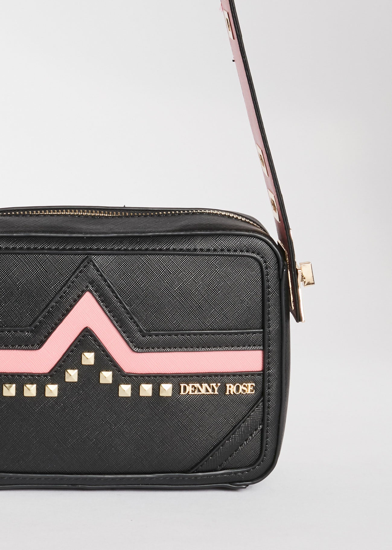 Borsa crossbody bicolore