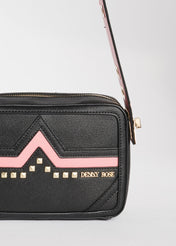 Borsa crossbody bicolore
