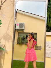 Abito fuxia PINKO