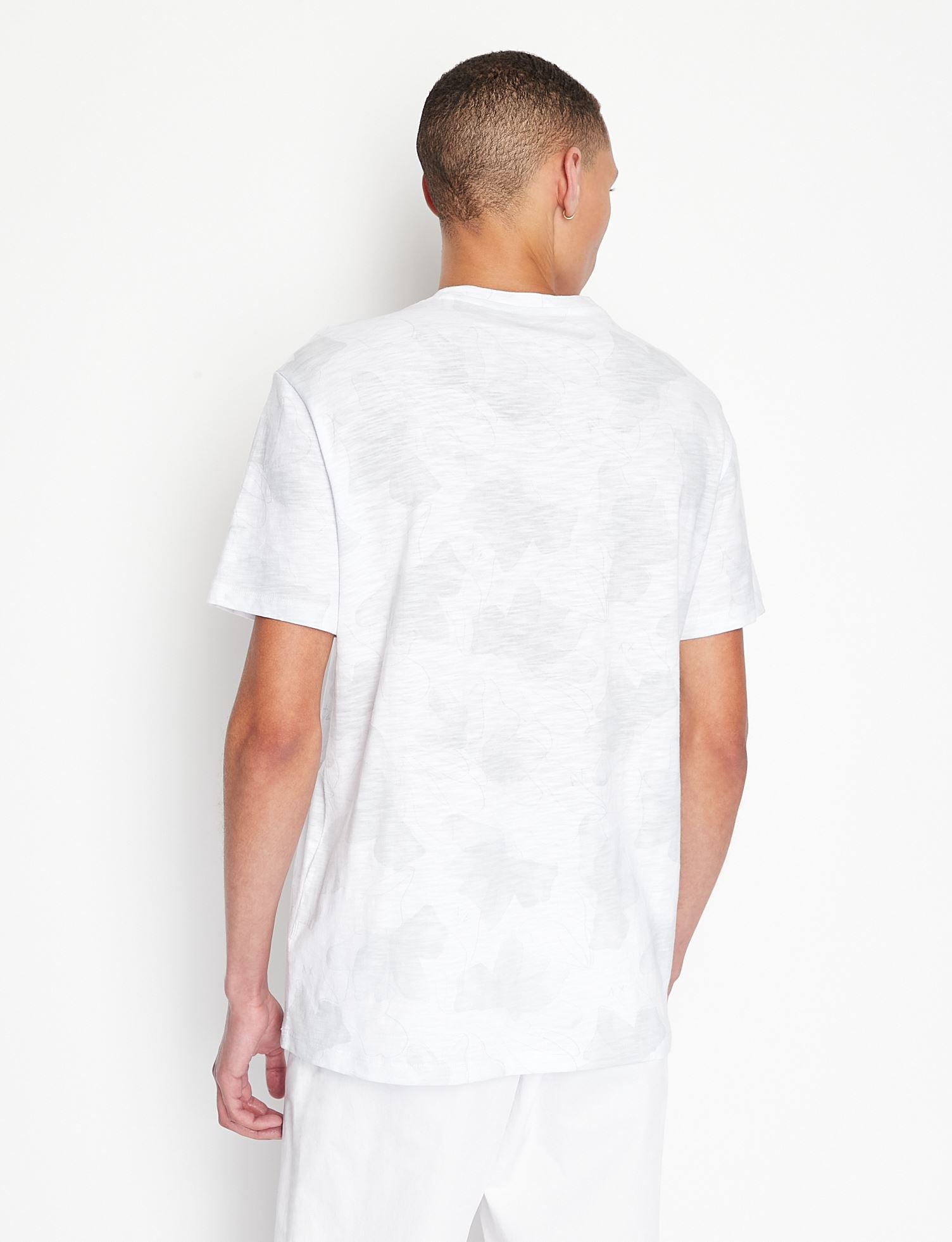 T-shirt girocollo floreale