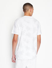 T-shirt girocollo floreale