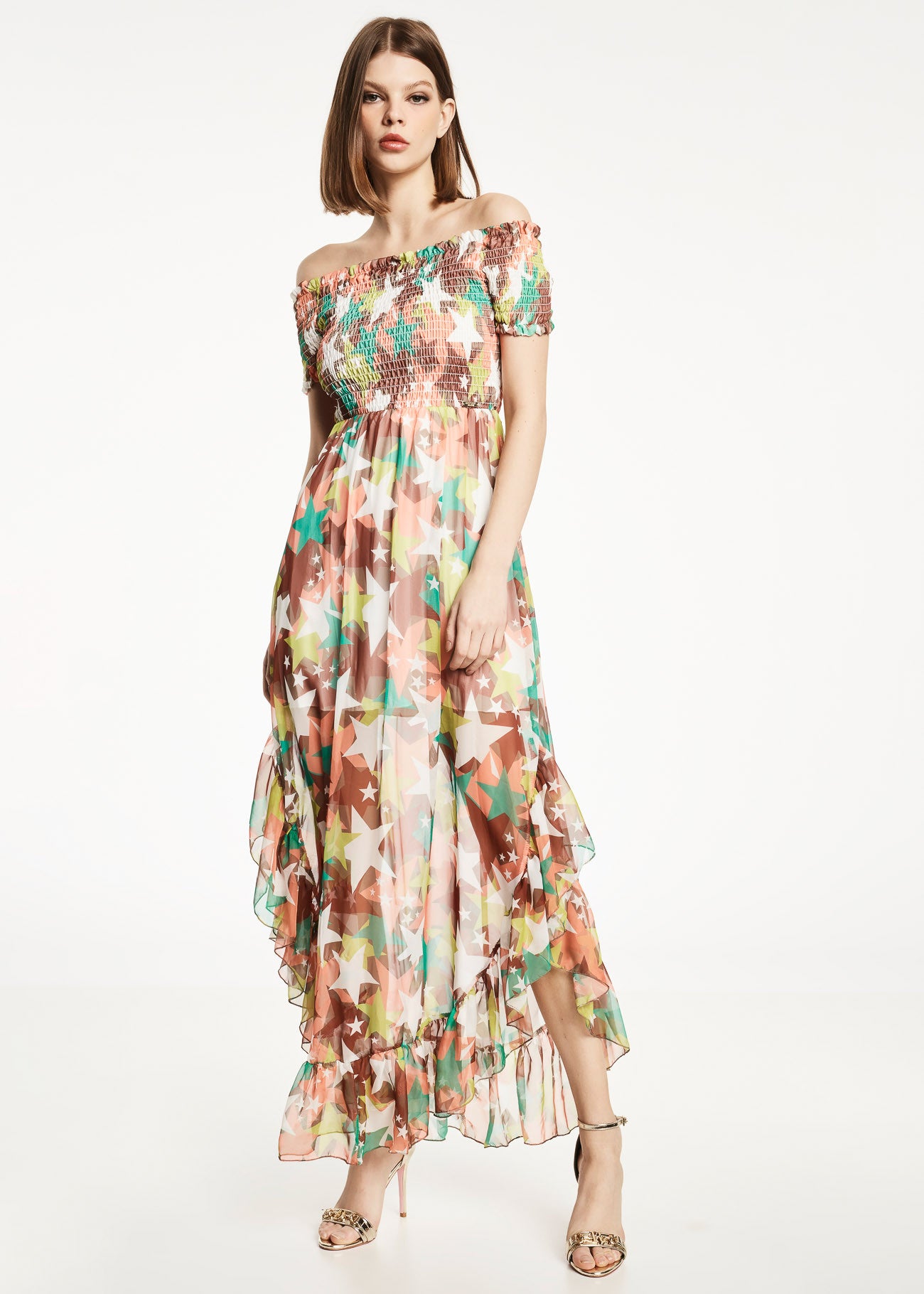Abito in chiffon