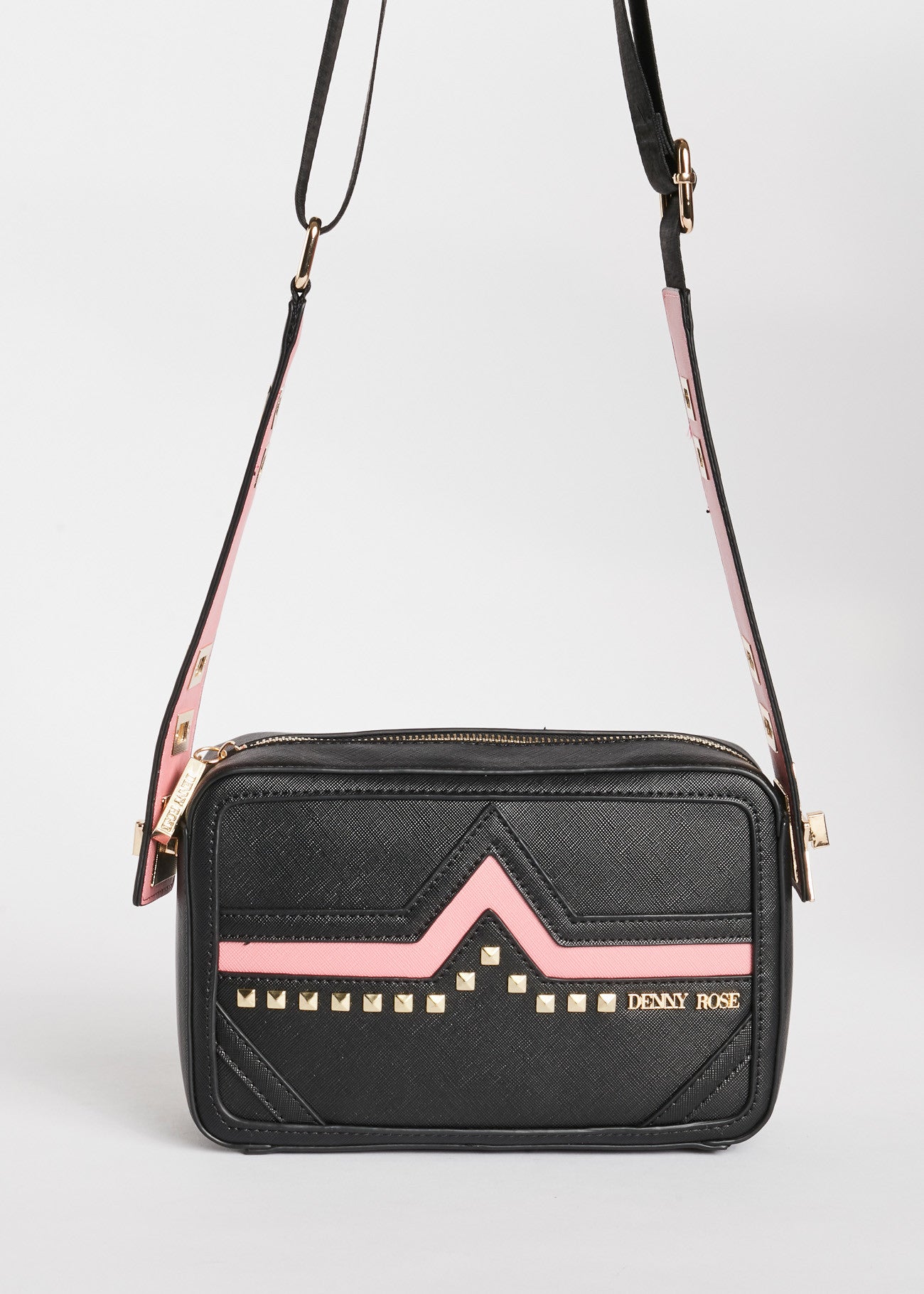 Borsa crossbody bicolore