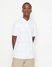 Polo con logo all over