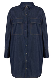 Camicia oversize in denim