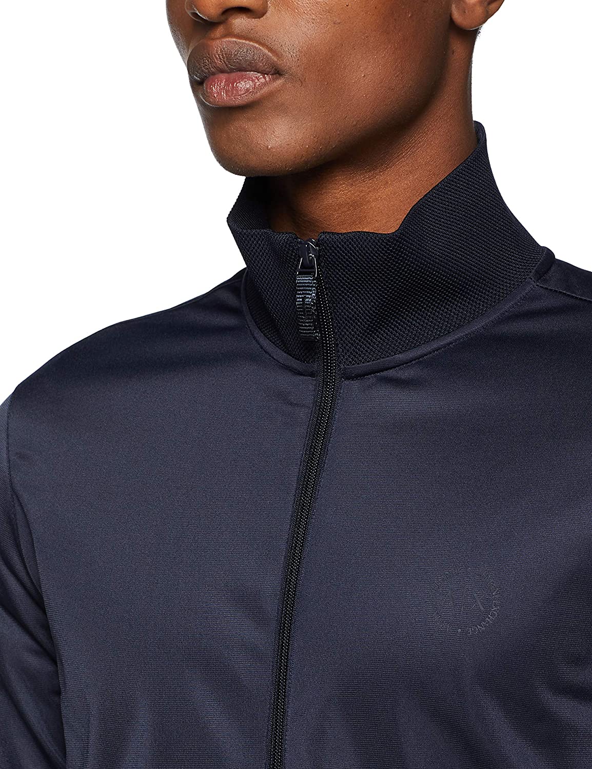 Felpa blu con zip