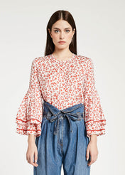 Blusa a cuori