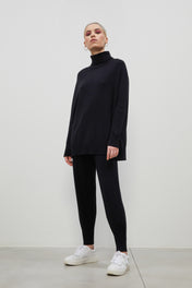 Pantalone jogging in maglia