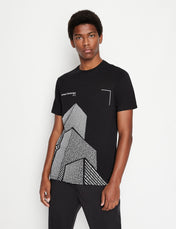 Tshirt regular con stampa