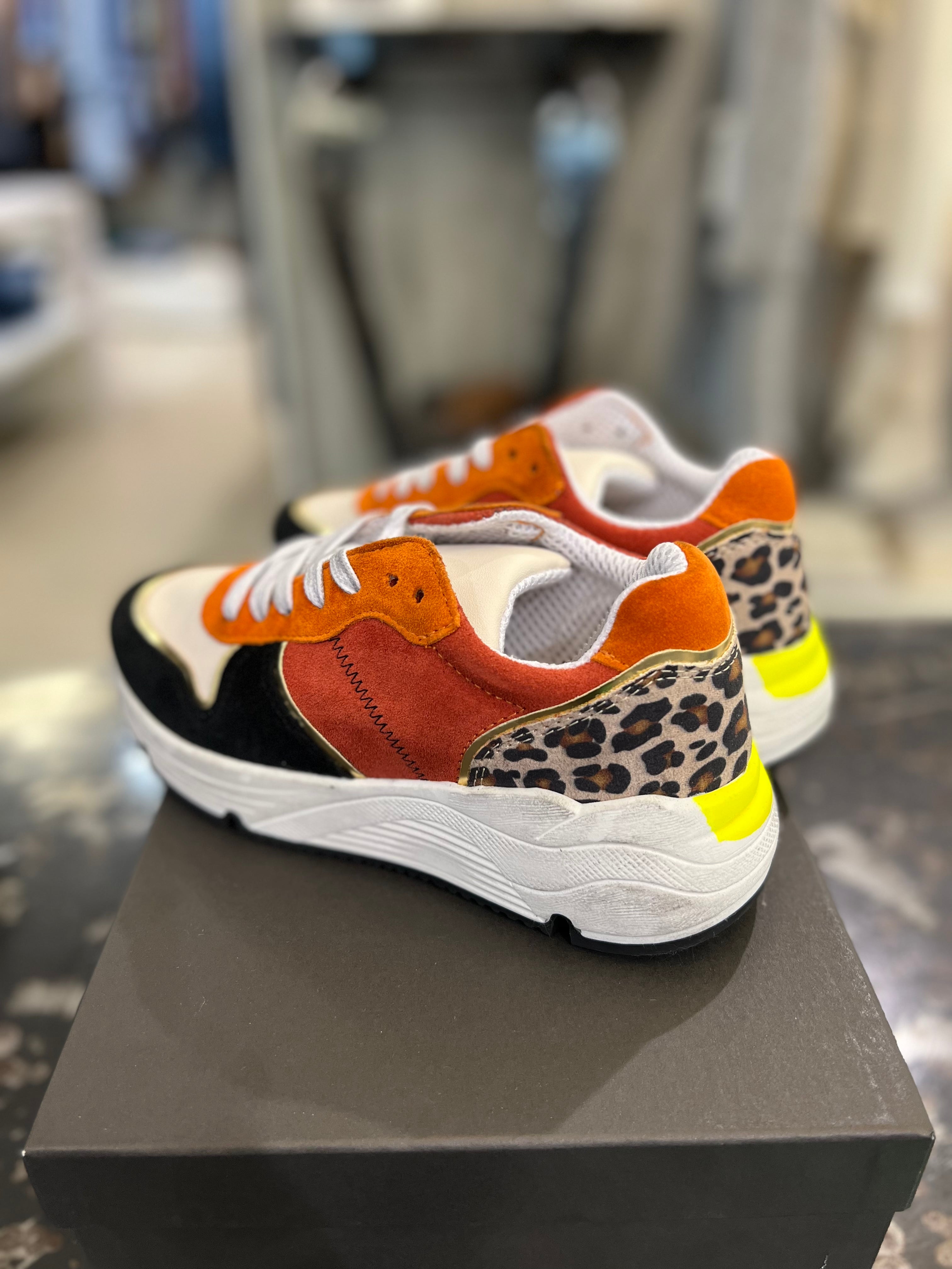 Sneakers leopard
