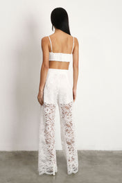 Pantaloni a palazzo azzurri