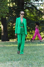 Tailleur coordinato top giacca e pantalone