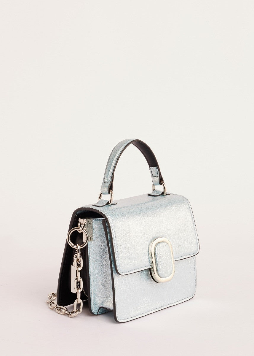 Borsa con tracolla a catena