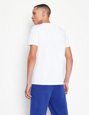 T-shirt con logo bianca