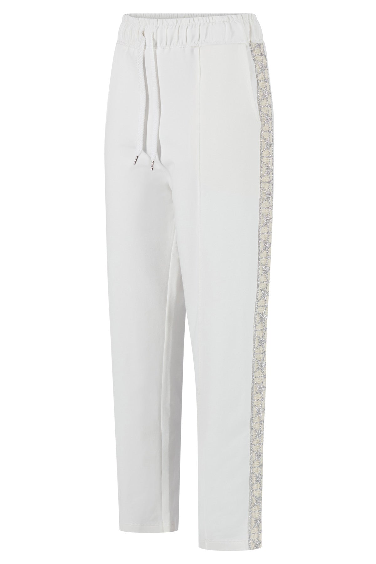 Pantalone jogging con passamaneria