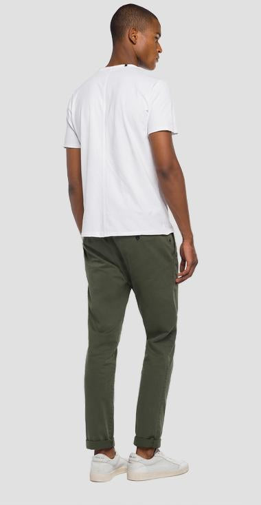 Tshirt cotone taglio vivo