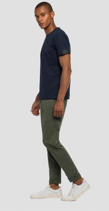Tshirt cotone taglio vivo