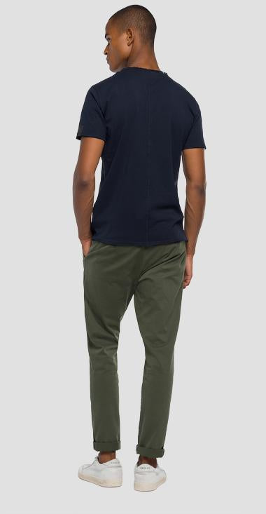 Tshirt cotone taglio vivo