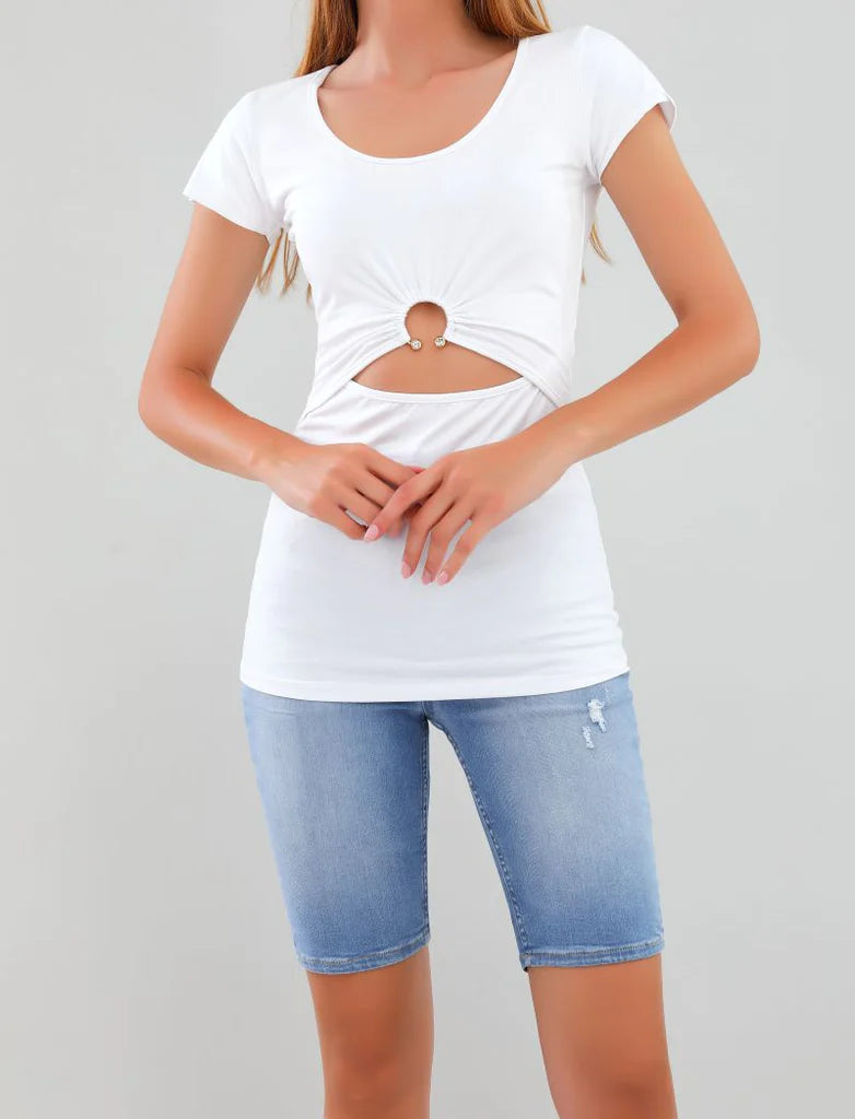 Tshirt con piercing