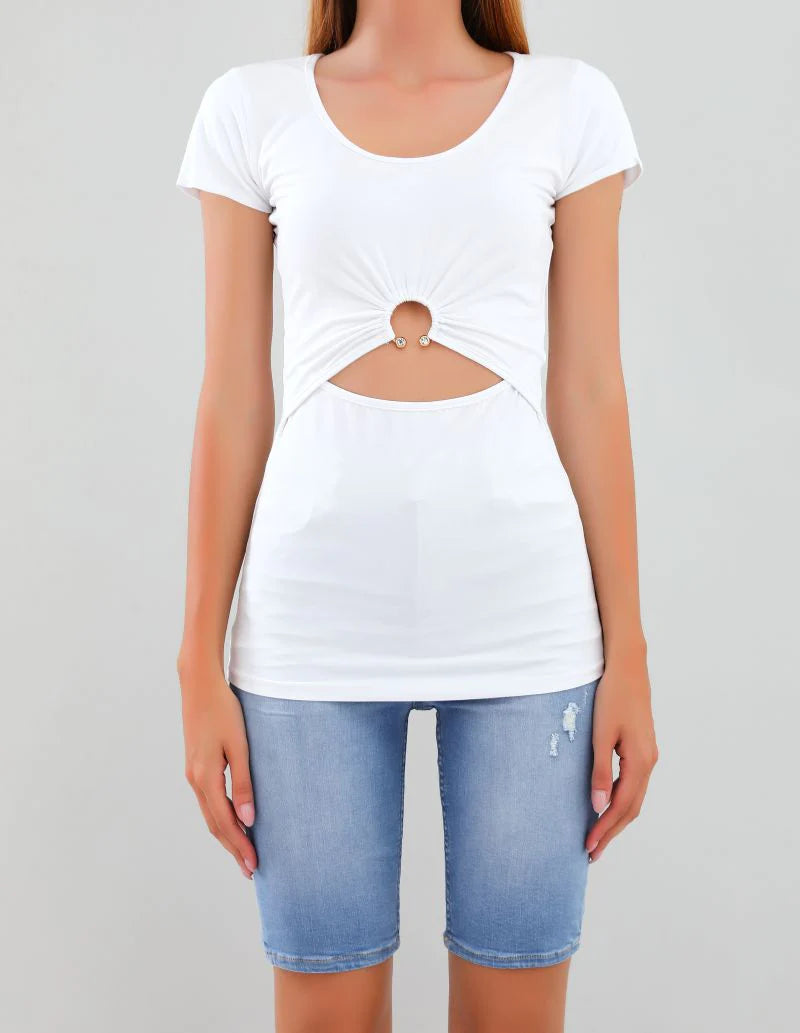 Tshirt con piercing