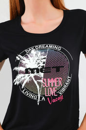 Tshirt con stampa