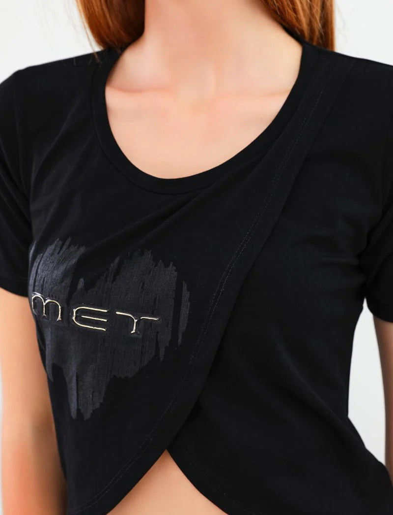 Tshirt con intreccio