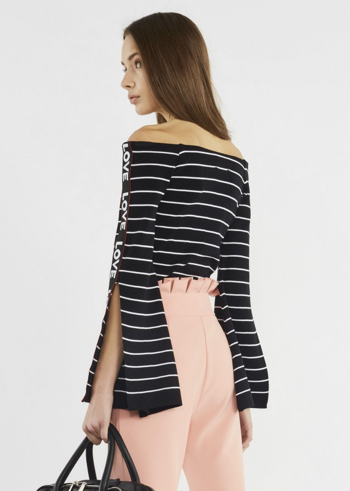 Maglia con spacchi