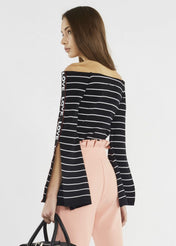 Maglia con spacchi
