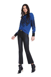 PANTALONE VITA ALTA ZAMPETTA