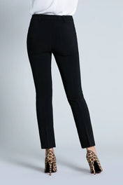 Panta slim con spacchetti