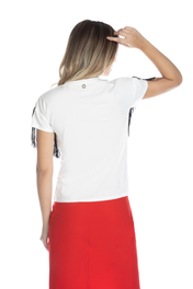 Tshirt con frange