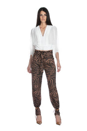 Pantalone animalier