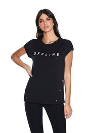 Tshirt OFFLINE nera