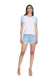 Tshirt manica a sbuffo