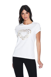 Tshirt con dettagli nelle maniche