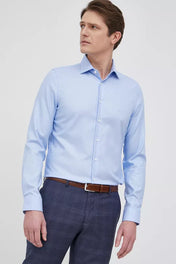 Camicia in cotone slim fit