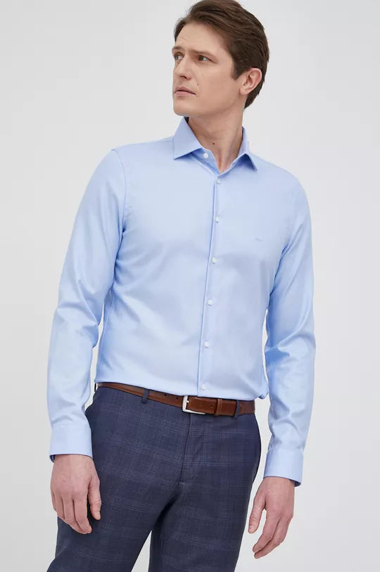 Camicia in cotone slim fit