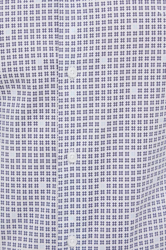 Camicia micro-fantasia stretch
