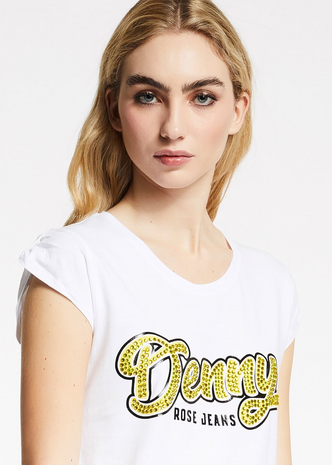 T-shirt con logo DENNY ROSE