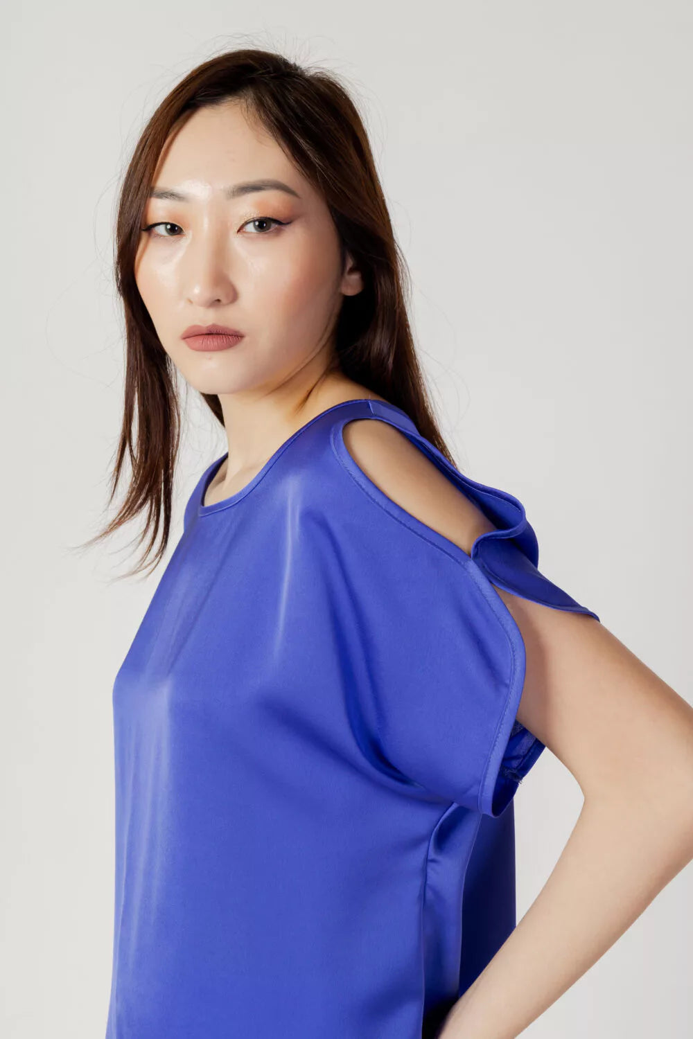 Blusa maniche corte