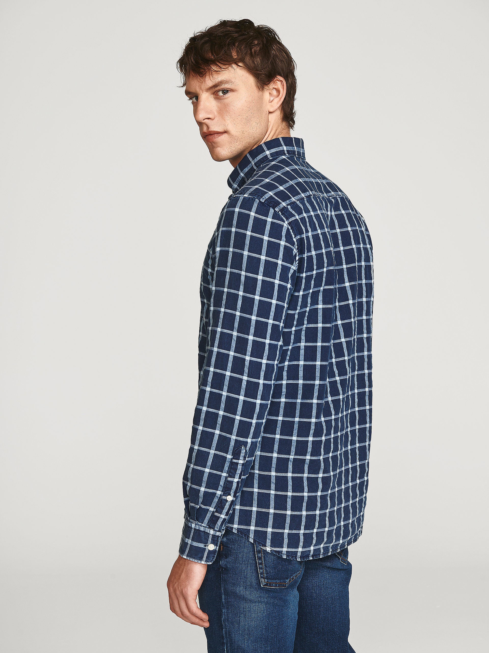 Camicia con motivo check