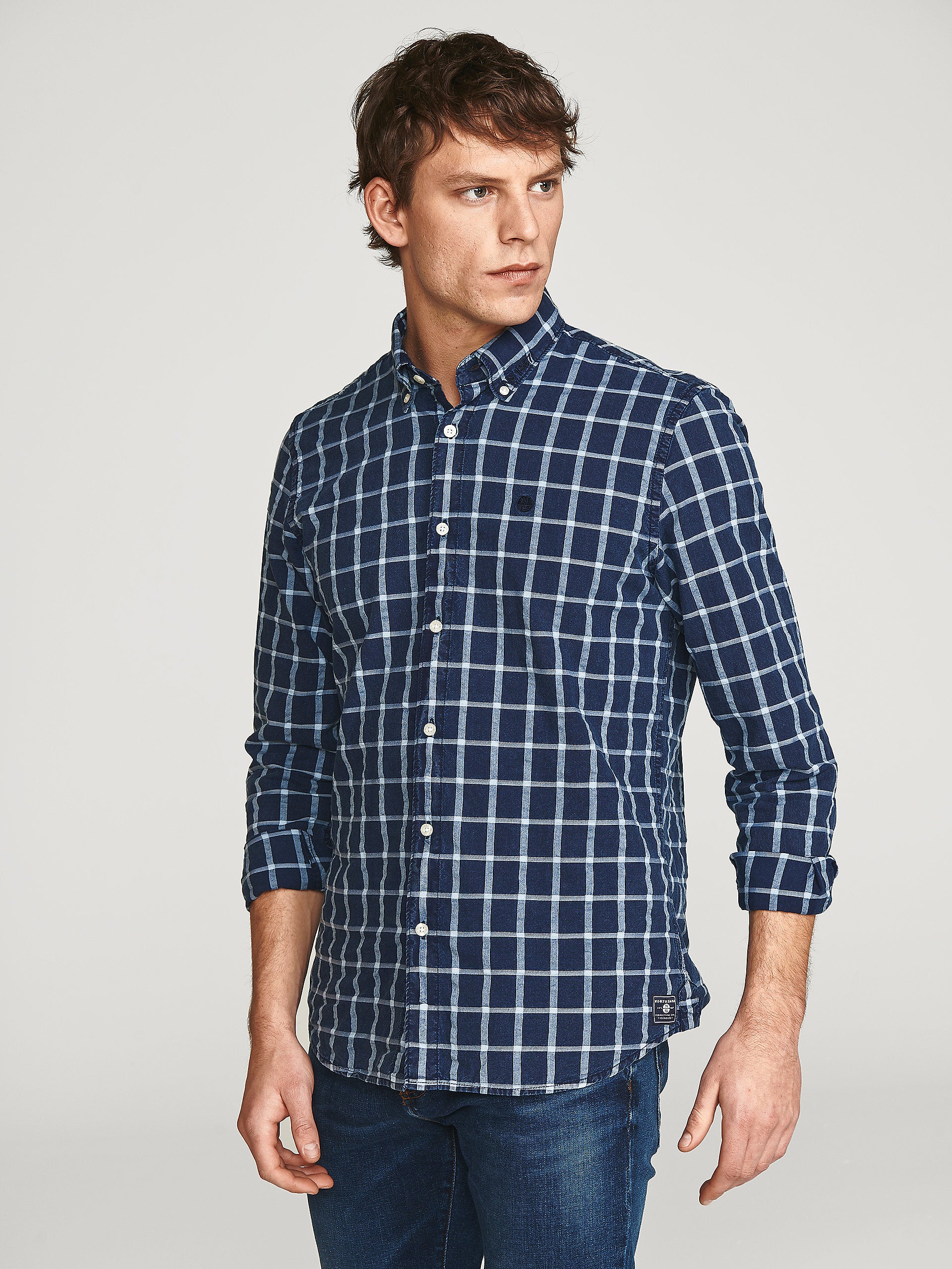 Camicia con motivo check